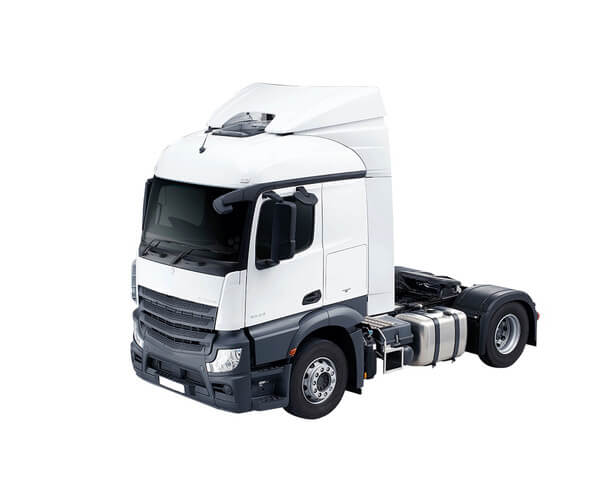 White 4x2 tractor unit